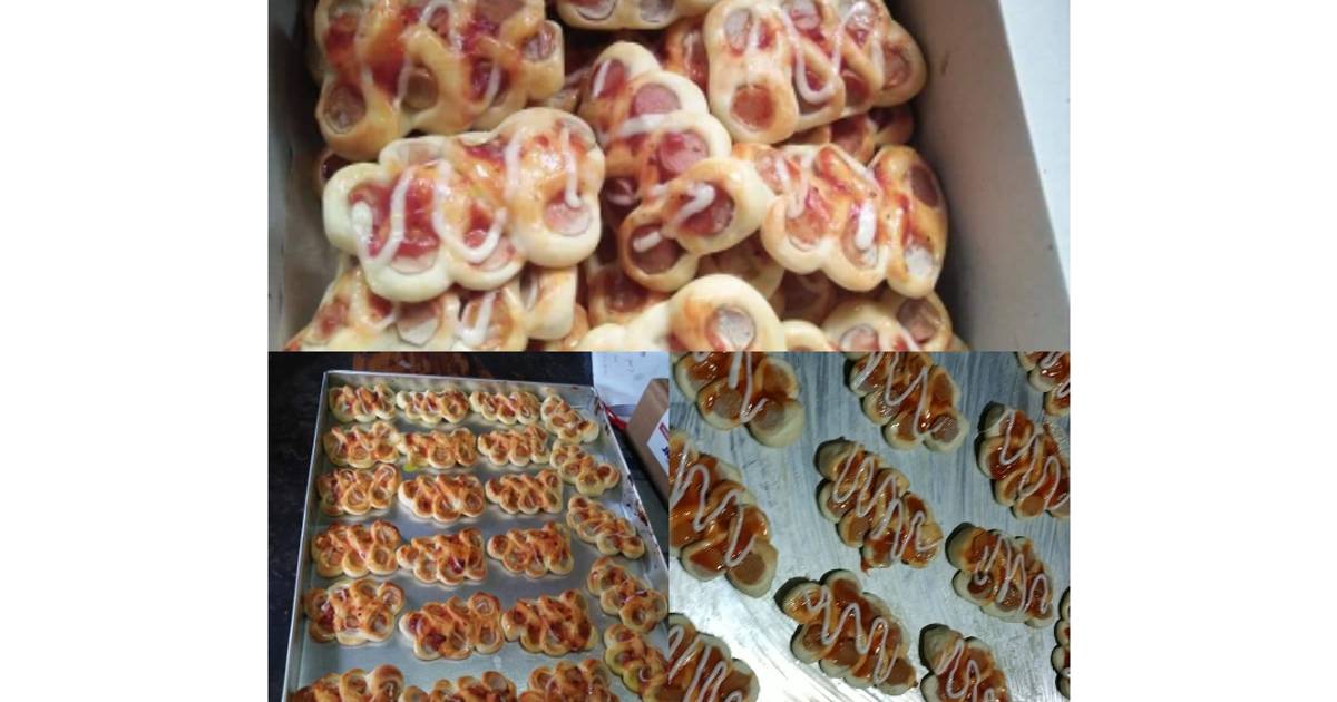 Resep Roti sosis (Caterpillar Bread) oleh Dapoer Puan - Cookpad