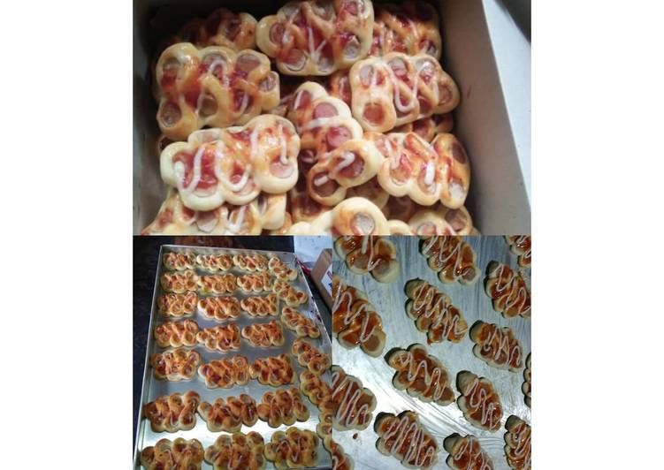 Resep Roti sosis (Caterpillar Bread) | Cara Membuat Roti sosis (Caterpillar Bread) Yang Bisa Manjain Lidah