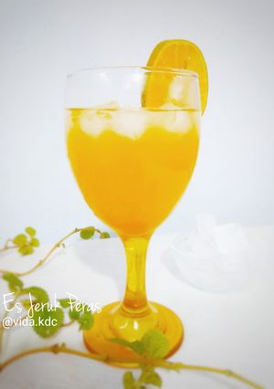 Foto resep Es Jeruk Peras