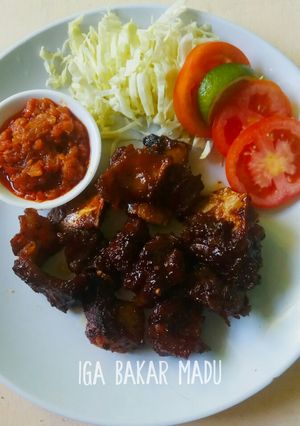 Foto resep 356. Iga bakar madu