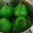 Peras a la menta