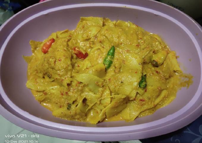 Anti Ribet, Buat Rebung bumbu santan Yang Enak