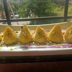 A picture of Carrot paneer Modak.