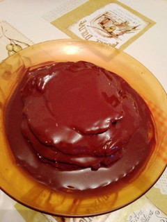 Una foto de Baumkuchen de chocolate Thermomix