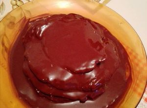 Foto principal de Baumkuchen de chocolate Thermomix