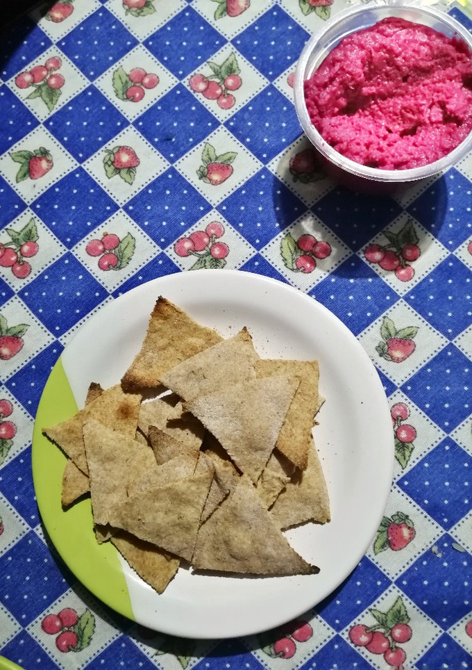 Una foto de Nachos en el horno