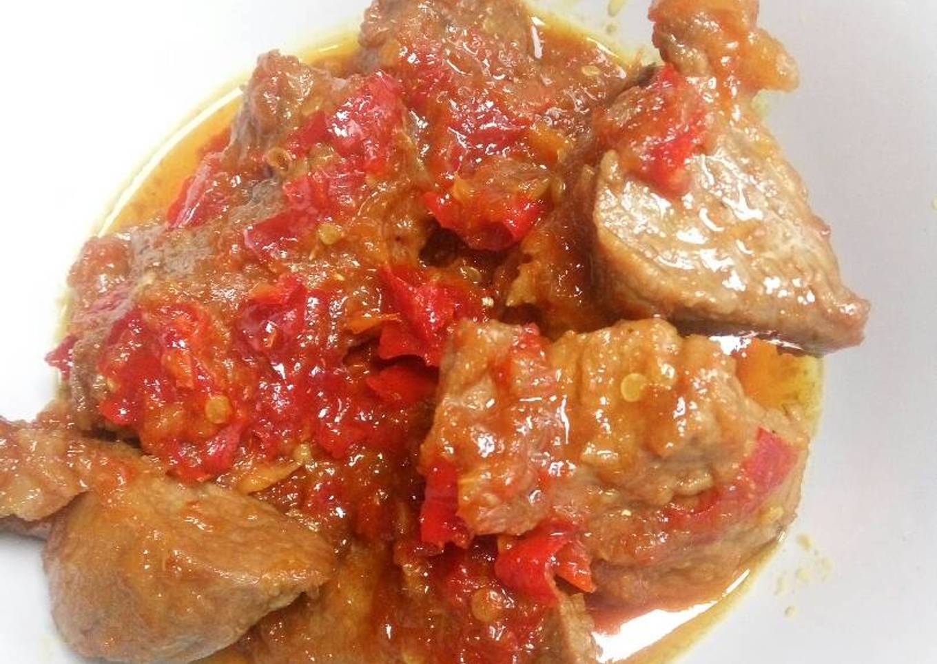 Langkah Mudah untuk Menyiapkan Rica rica daging pedas wennakkk Anti
Gagal