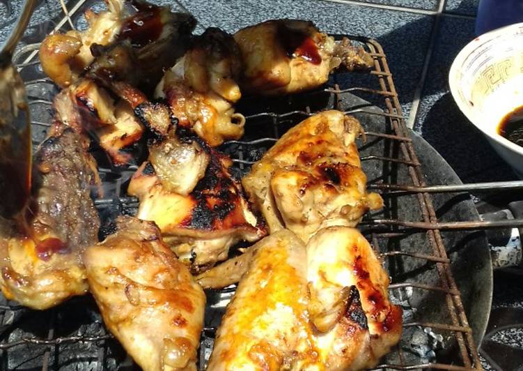 Resep Ayam bakar bumbu bacem yang Lezat