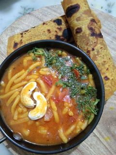 ગાંઠિયાનું શાક (Ganthiya Shak Recipe In Gujarati) રેસીપી મુખ્ય ફોટો