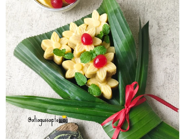 Langkah Mudah untuk Membuat Resep Bolu ketan pisang lapis keju (487) yang Lezat Sekali Anti Ribet, Lezat