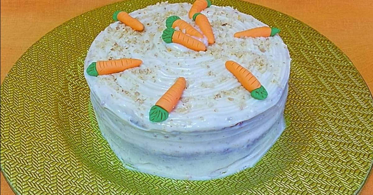 Tarta De Zanahoria Vegana Receta De Sonycarma- Cookpad