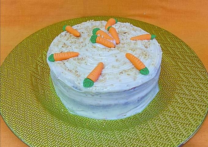 Tarta de zanahoria vegana Receta de Sonycarma- Cookpad