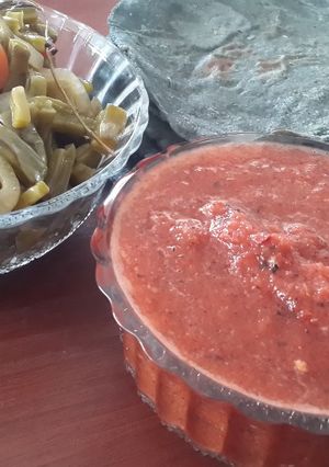 Una foto de Salsa roja tatemada🍅