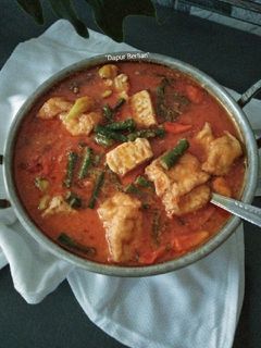 Foto resep Gulai kacang panjang tahu tempe