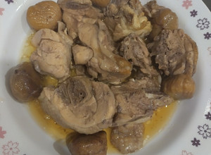 栗子燒雞（電鍋料理） 的食譜成品照片