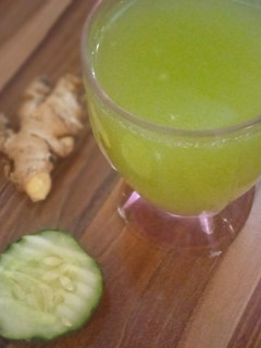 A picture of Cucumber drink.
