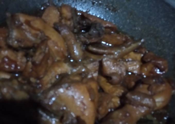 Ayam tahu kecap