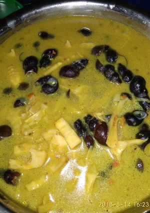Foto resep Tengkuyung masak kuning santan