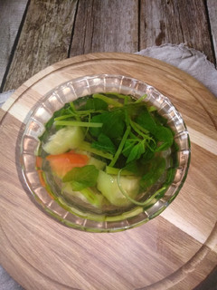 Foto resep Sayur Bening Bayam Oyong (MPASI 1 y+)
