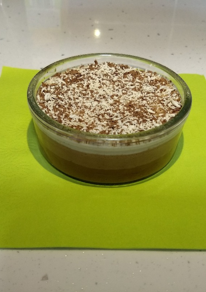 Una foto de Tarta de tres chocolates, sin azúcar. Apta para diabéticos