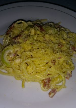 Foto resep Spaghetti alla Carbonara