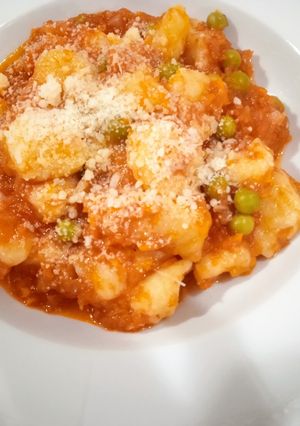 Foto di Gnocchi con verdurine