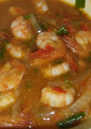 Foto resep Udang masak saus tiram