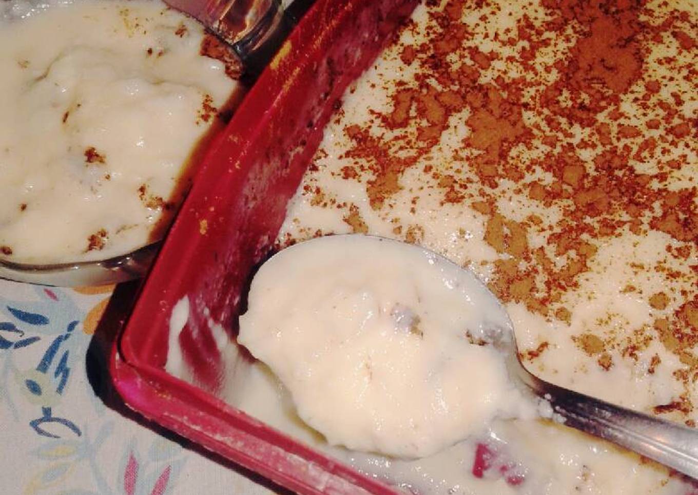 Arroz con leche cremoso