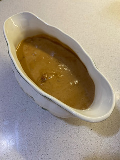 Una foto de Salsa saté