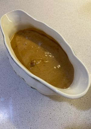 Una foto de Salsa saté