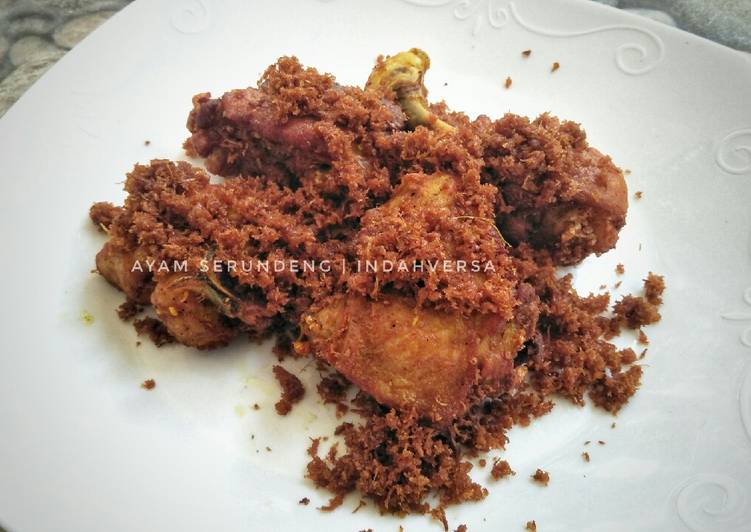 Ayam Serundeng Simpel