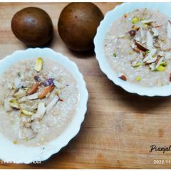 A picture of Chikoo Kheer.