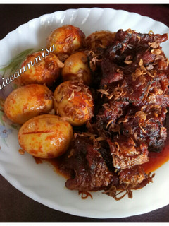 Foto resep Haruan & hintalu itik masak habang khas banjar #masakhabang #selerabanjar