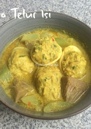 Foto resep Kalio Telur Isi