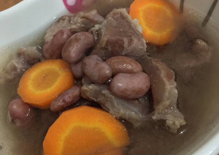 Resep Sup Sapi Kacang Jogo Wortel (Slow Cooker), Bikin Ngiler