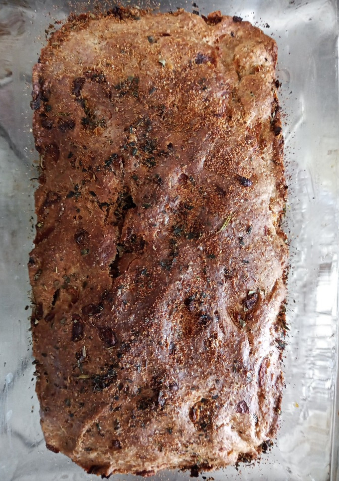 Una foto de Pan integral de cebolla y romero 🍞🌱