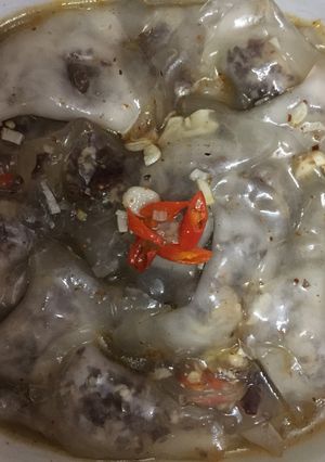 Hình của món Bánh bột lọc trần.