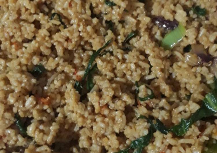 Resep Nasgor Sayur Bumbu Terasi Ulek yang Menggugah Selera