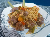 Bami goreng "para quedar bien"