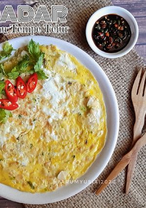 Foto resep Dadar Tahu Tempe Telur