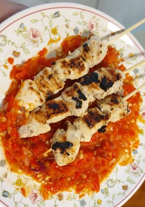 Foto resep Sate ayam taichan untuk diet