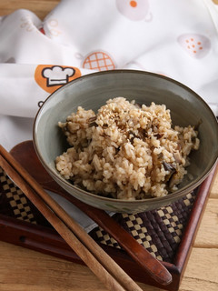 Foto resep Nasi Terong Jamur (Rice Cooker)