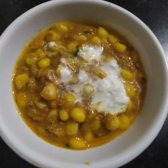 A picture of Corn curry.