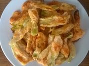 Una foto de recetas con calabacin rebozado