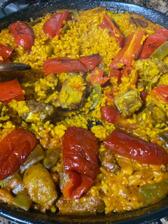 Una foto de Paella Valenciana