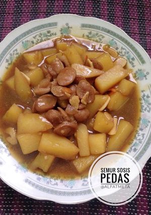 Foto resep Semur Sosis Pedas