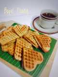 Bapel pisang (Banana Waffle)