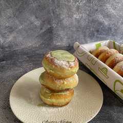 Donat Matcha Discard Sourdough-レシピのメイン写真