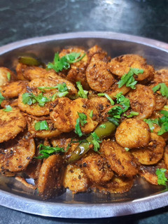 मसाला अरबी (Masala Arbi recipe in Hindi) रेसिपी मुख्य फोटो