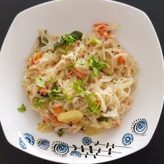 A picture of Sevai (vermicelli) Upma.